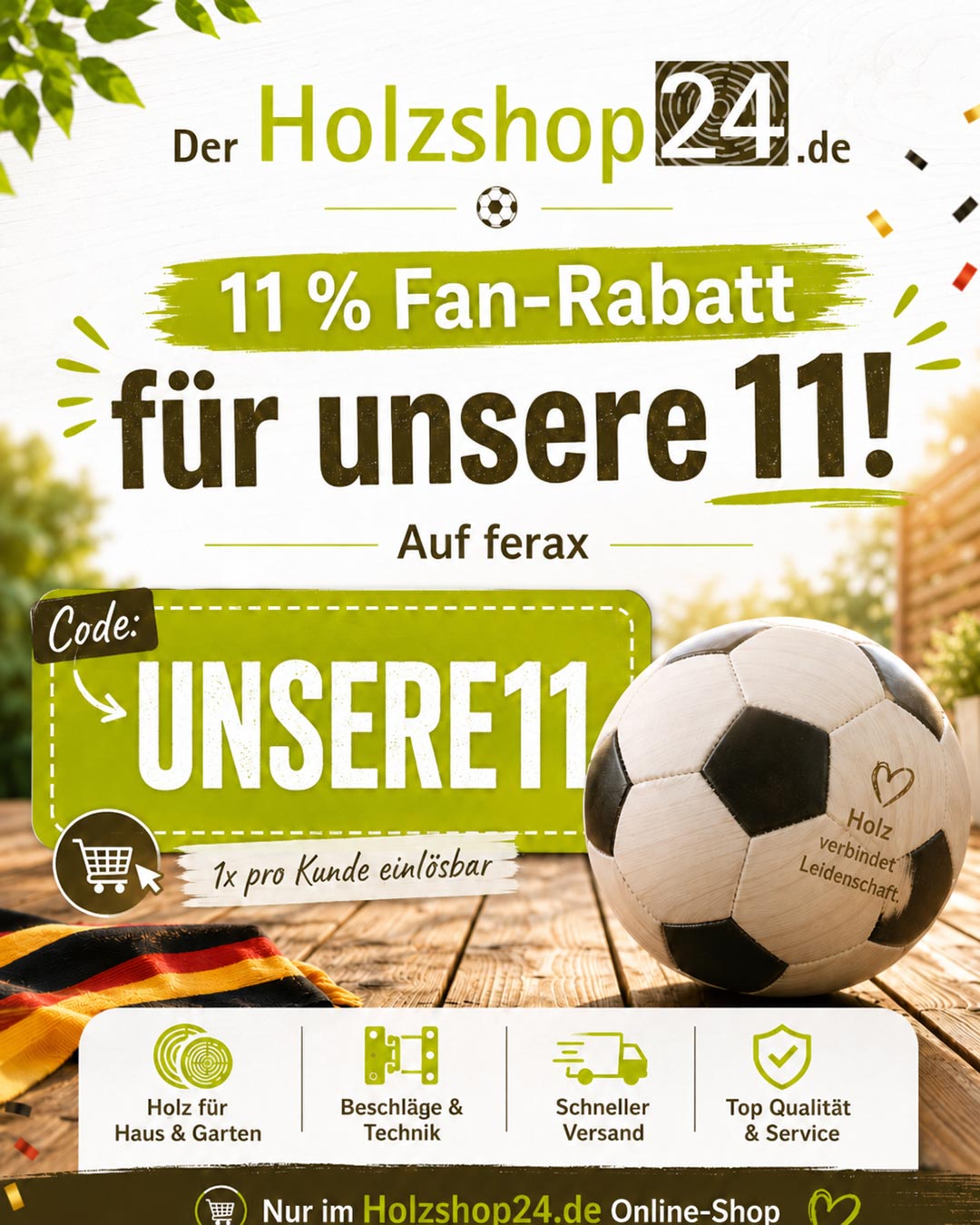11 % Rabatt auf Ferax in unserem Hirsch Onlione-Shop